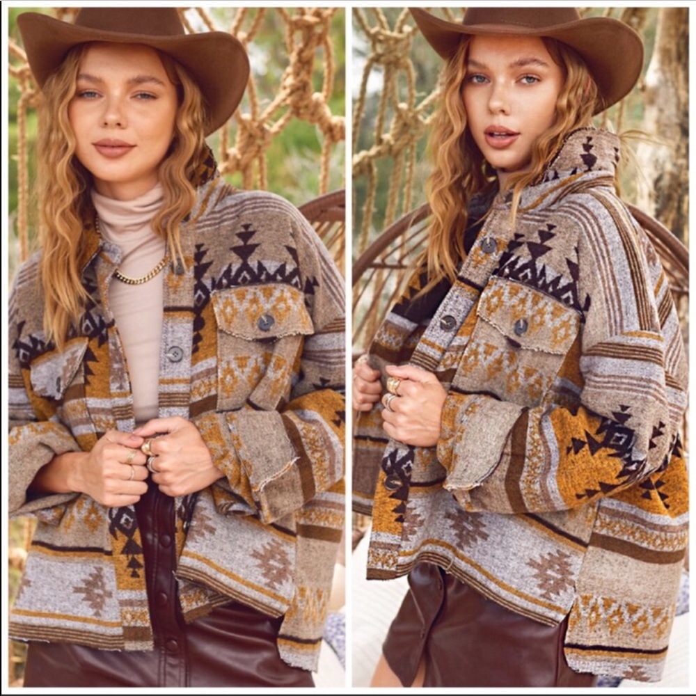 Shabby Chic Western Jacket - Picture 3 of 9